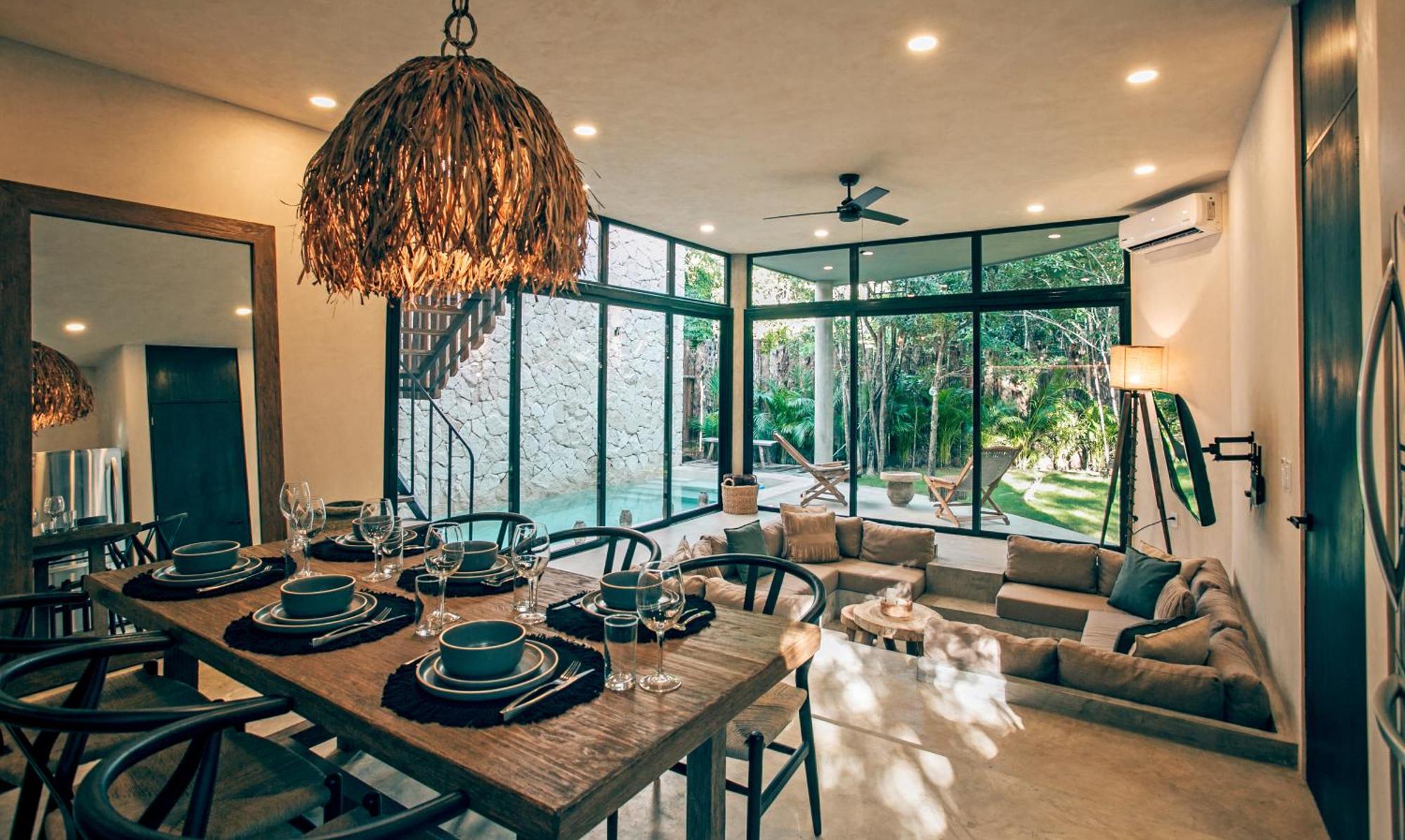 Villa Private Pool Jungle Boho Soona 6b *